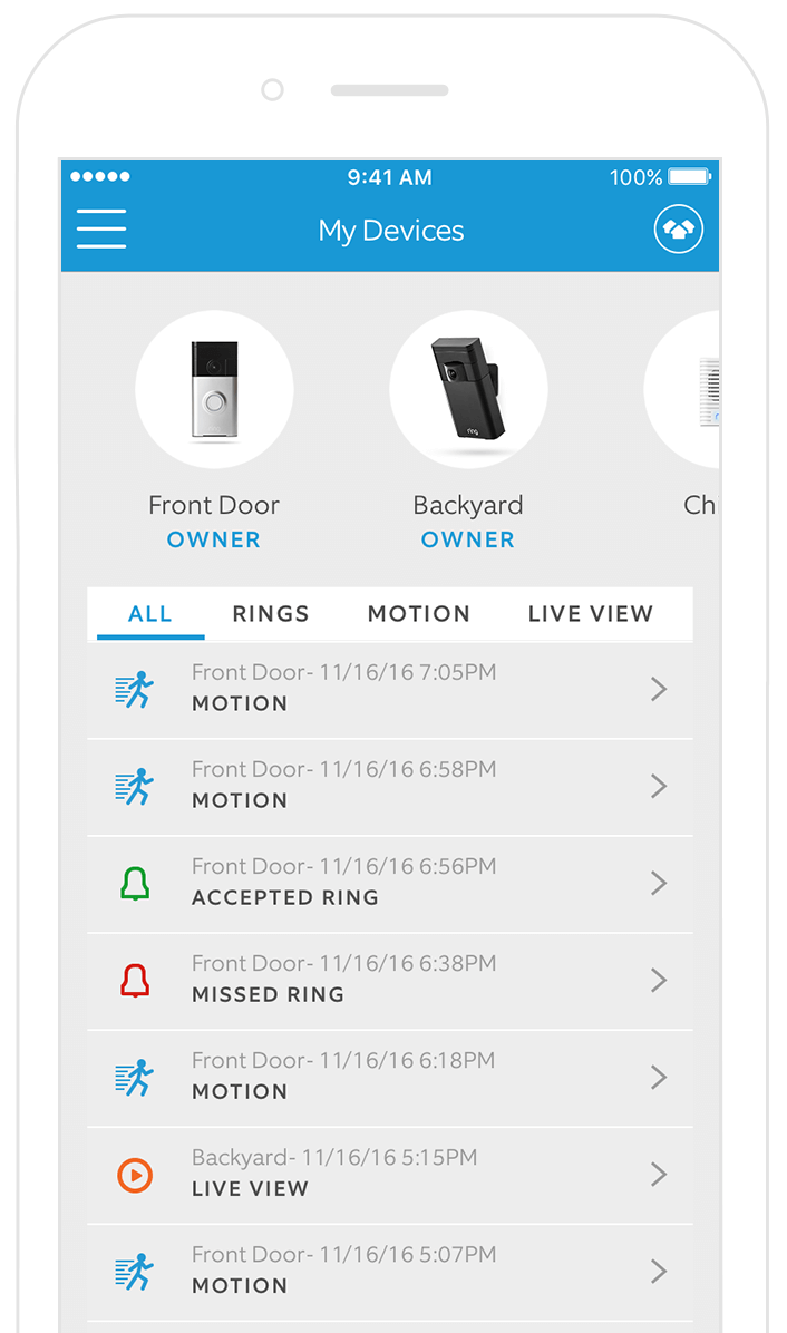 ring doorbell app