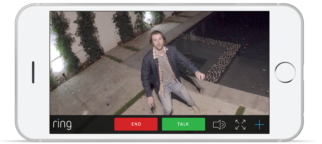 Application smartphone de Floodlight Cam
