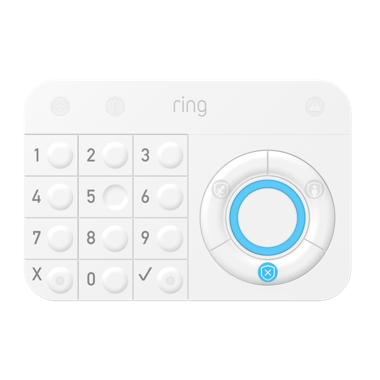 download ring keypad red network light